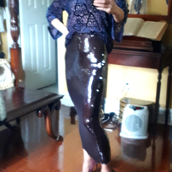 Zara sequin skirt - Picture 7 of 10